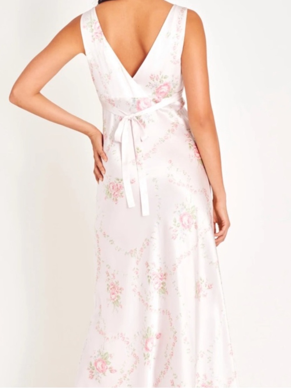 Loveshackfancy Kyan Silk Floral Maxi Dress 6 Read Description - Picture 3 of 12